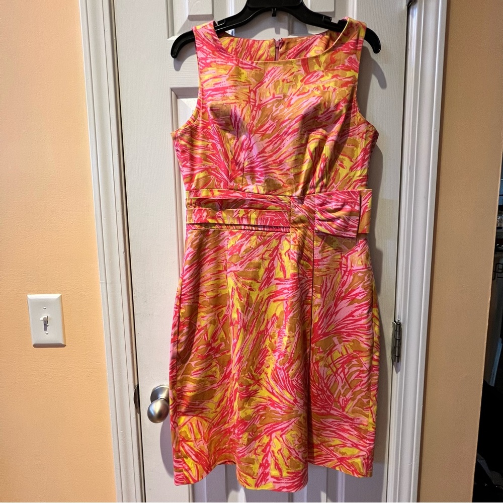 Just Taylor Abstract Print Dress Size 10
